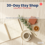 30-Day Etsy Shop Launch Planner