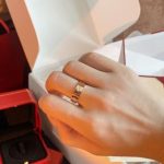 Duheny Love Ring – 18K Gold-Plated Titanium Steel (Women & Men)