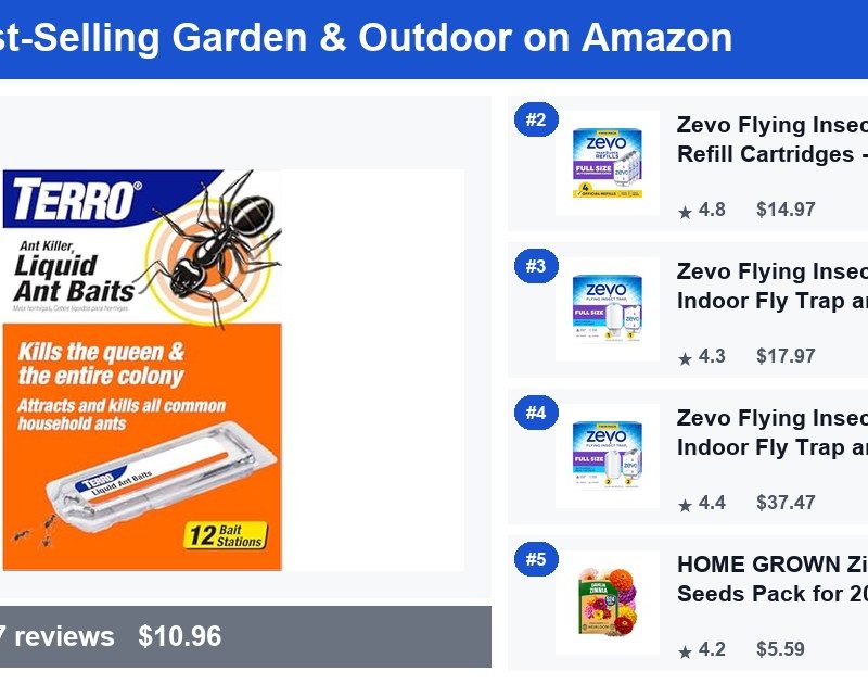 Top 5 Best-Selling Garden & Outdoor on Amazon — July 2026